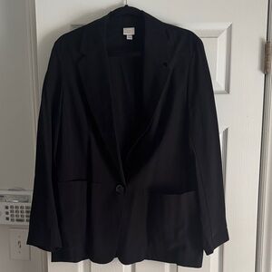 A New Day Classic Black Jacket Large NWOT